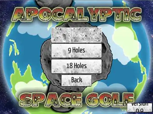 Play Apocalyptic Space Golf