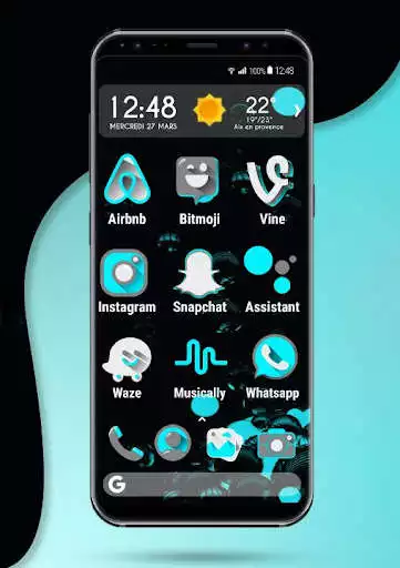 Play Apolo Freeze - Theme, Icon pack, Wallpaper as an online game Apolo Freeze - Theme, Icon pack, Wallpaper with UptoPlay