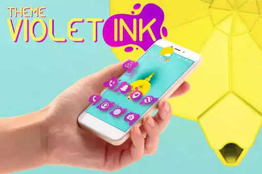 Play Apolo Violet - Theme, Icon pack, Wallpaper  and enjoy Apolo Violet - Theme, Icon pack, Wallpaper with UptoPlay
