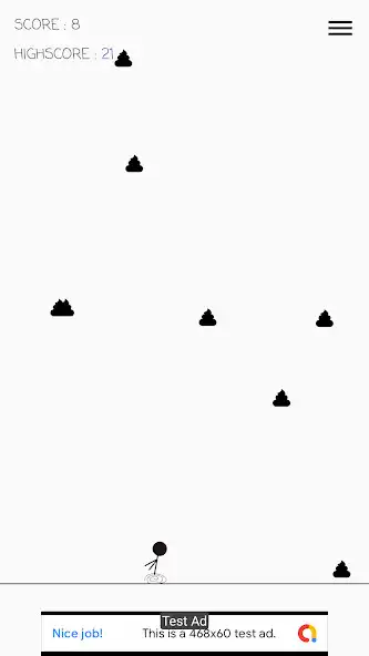 Play APOO APOO - AVOID POO (simple game) as an online game APOO APOO - AVOID POO (simple game) with UptoPlay