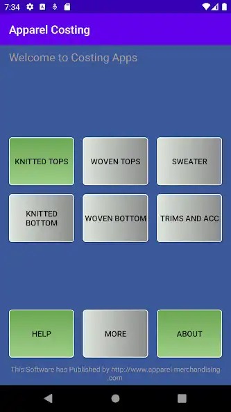 Play Apparel Costing  and enjoy Apparel Costing with UptoPlay