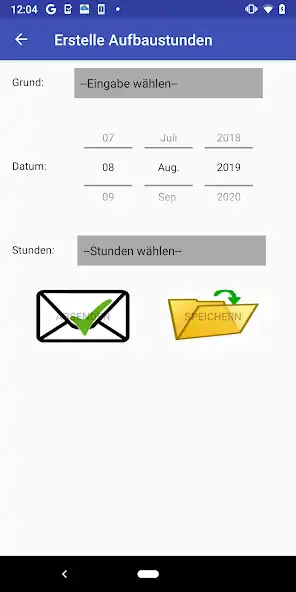 Play APP Aufbaustunden für Verein as an online game APP Aufbaustunden für Verein with UptoPlay