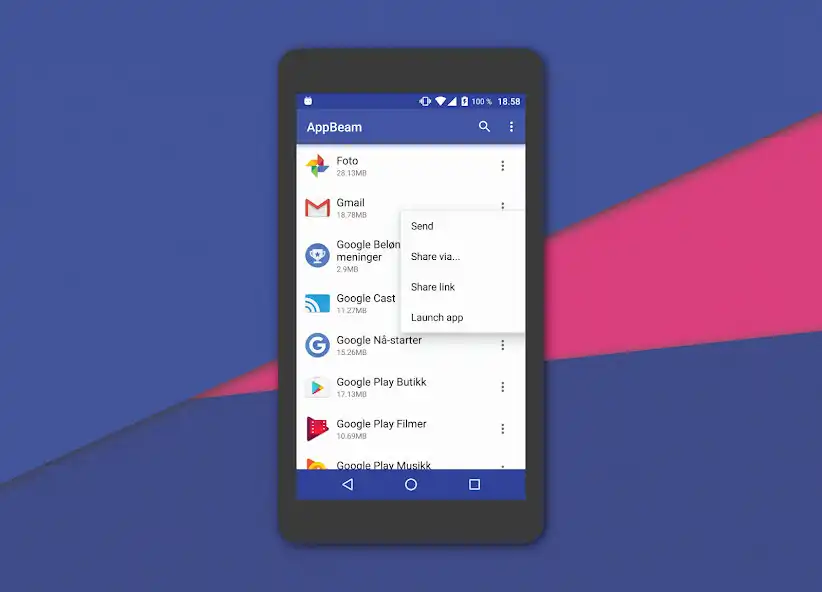 Play AppBeam - App Transfer  and enjoy AppBeam - App Transfer with UptoPlay