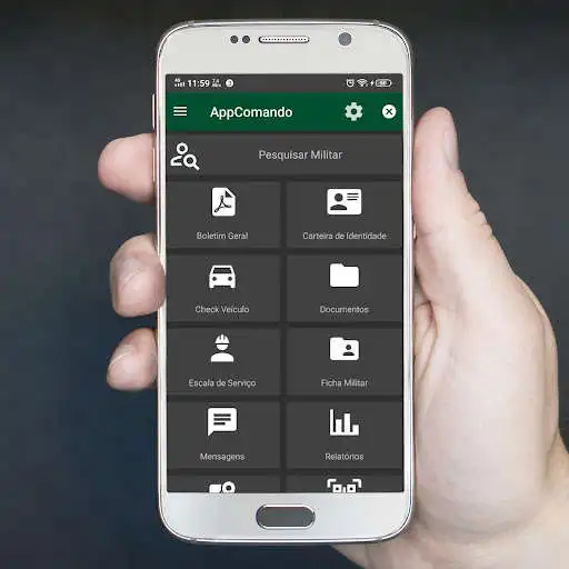 Play App Comando - DTI/PMAM