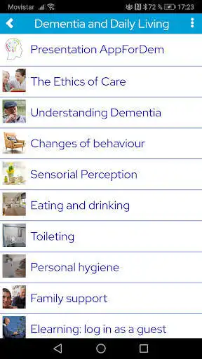 Play App. Dementia and Daily Living as an online game App. Dementia and Daily Living with UptoPlay