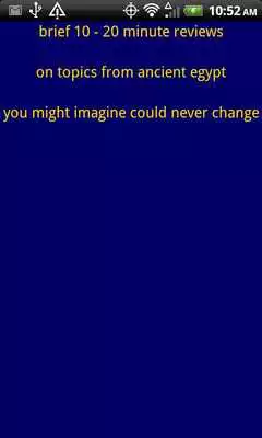 Play appeal of egypt 105 intr