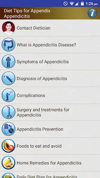 Play Appendix Diet Foods Help Tips  and enjoy Appendix Diet Foods Help Tips with UptoPlay