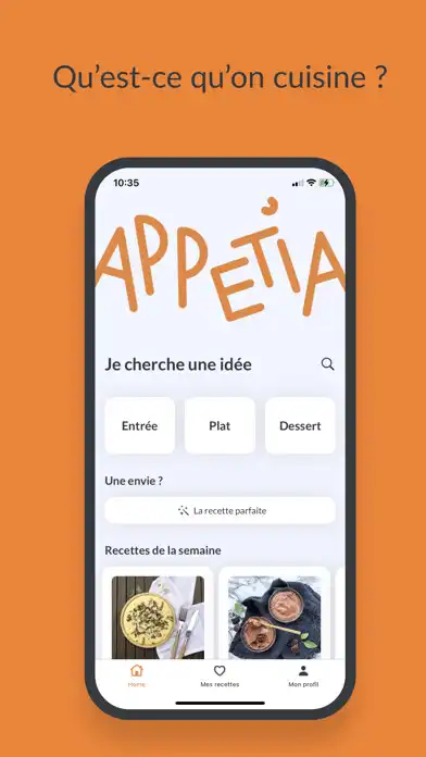 Play APPETIA - idée recette  and enjoy APPETIA - idée recette with UptoPlay