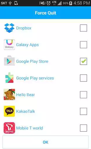 Play App Force Quit