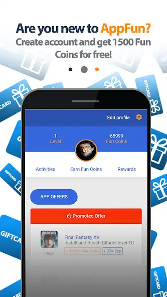 Play AppFun - Rewards  Gift Cards  and enjoy AppFun - Rewards  Gift Cards with UptoPlay