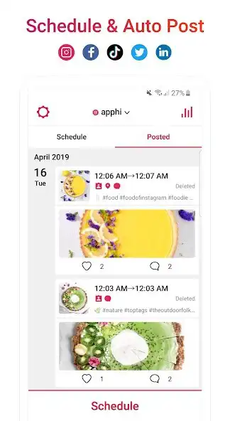 Play Apphi: Schedule Social Media  and enjoy Apphi: Schedule Social Media with UptoPlay