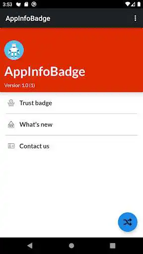Play AppInfoBadge Sample  and enjoy AppInfoBadge Sample with UptoPlay