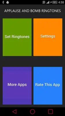 Play Applause And Bomb Ringtones