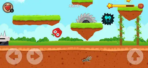 Play Appleego - A Red Ancient Ball as an online game Appleego - A Red Ancient Ball with UptoPlay