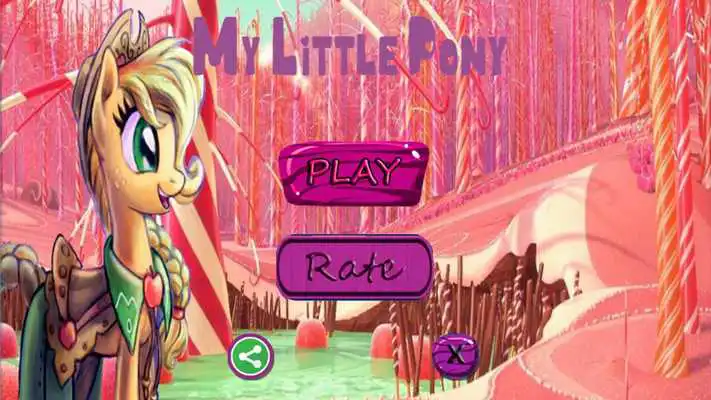Play applejack my litle pony adventure