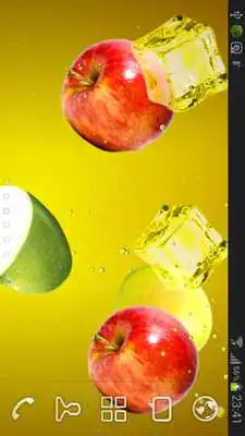 Play Apple juice live wallpapers
