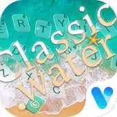 Free play online Apple OS10 Classic Water Keyboard Theme APK