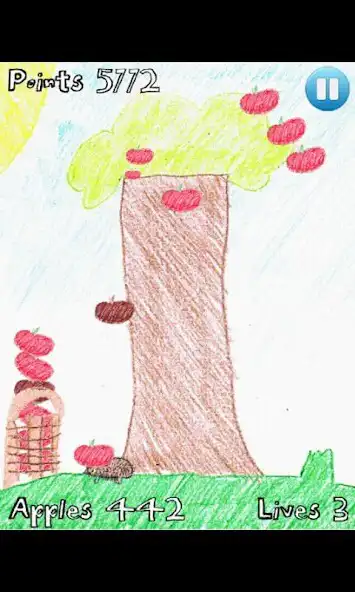 Play Apples in the Basket as an online game Apples in the Basket with UptoPlay