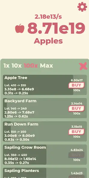 Play Apple Tap Idle as an online game Apple Tap Idle with UptoPlay