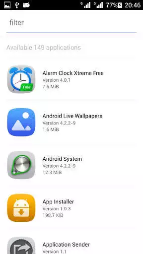 Play Application Sender