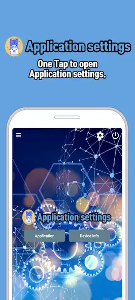 Play Application settings shortcut  and enjoy Application settings shortcut with UptoPlay