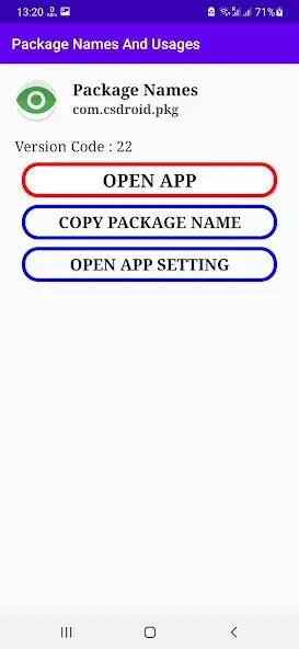 Play Applications Package Names And Version Code as an online game Applications Package Names And Version Code with UptoPlay