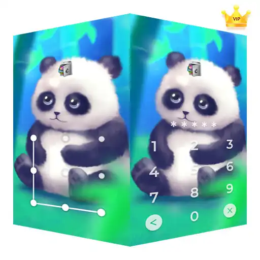 Play AppLock Live Theme Panda APK