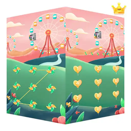 Play AppLock Live Theme Sky Wheel APK
