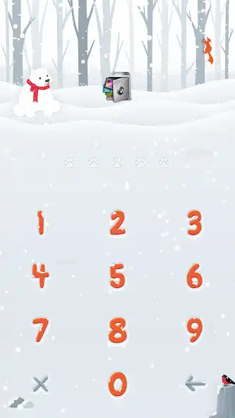 Play AppLock Live Theme Snow as an online game AppLock Live Theme Snow with UptoPlay