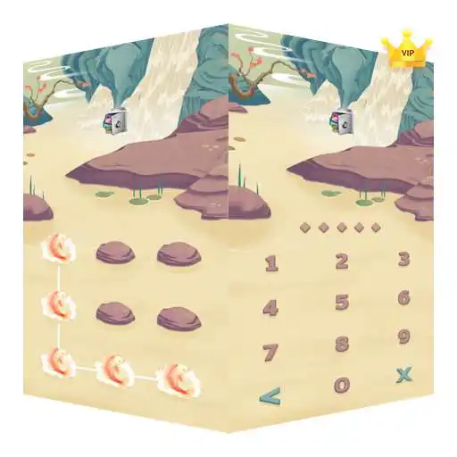 Play AppLock Live Theme Waterfall APK