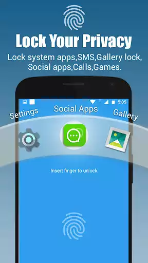 Play App lock - Real Fingerprint, Pattern  Password