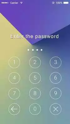 Play Applock Theme Abstraction