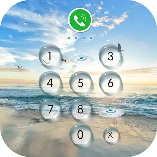 Free play online AppLock Theme Beach APK