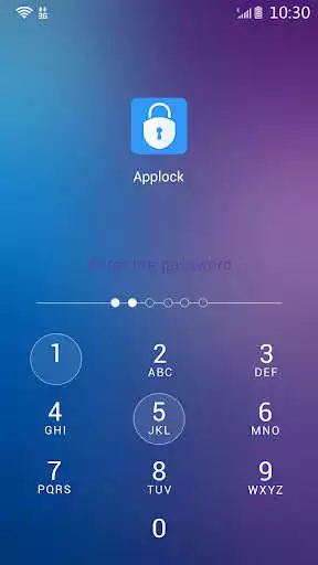 Play AppLock Theme Blue as an online game AppLock Theme Blue with UptoPlay