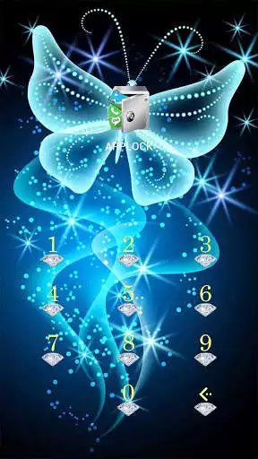 Play AppLock Theme Butterfly as an online game AppLock Theme Butterfly with UptoPlay