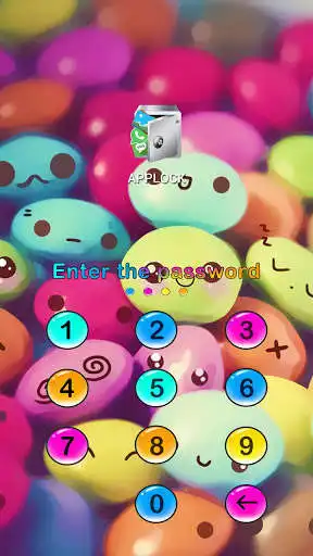 Play AppLock Theme Colorful World