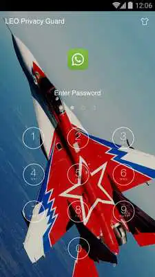 Play AppLock Theme - Cool Plane