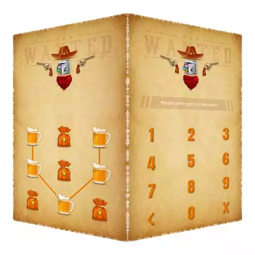 Free play online AppLock Theme Cowboy APK
