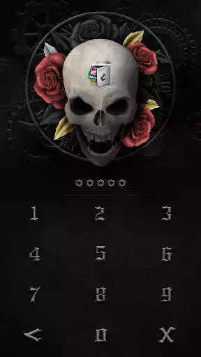 Play AppLock Theme Death Skeleton as an online game AppLock Theme Death Skeleton with UptoPlay