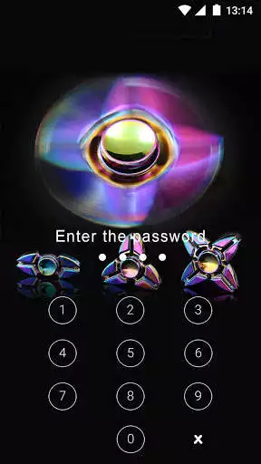 Play AppLock Theme Fidget Spinner HD