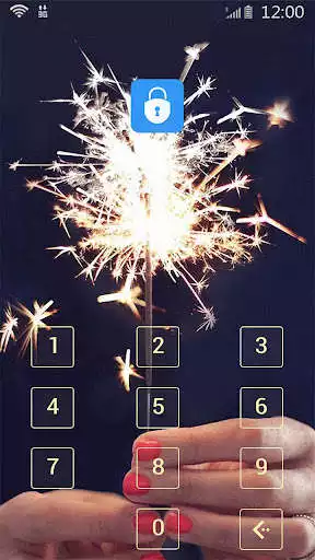 Play APK AppLock Theme Fireworks  and enjoy AppLock Theme Fireworks with UptoPlay com.eosapplock.he.fireworks