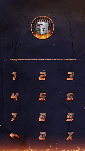 Play AppLock Theme Flame  and enjoy AppLock Theme Flame with UptoPlay