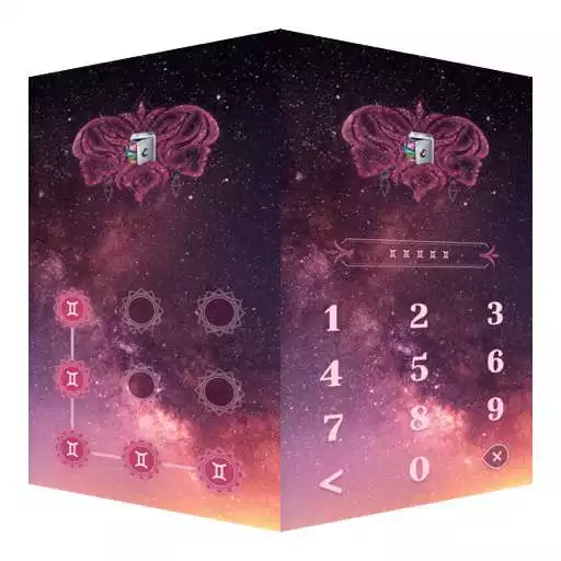 Free play online Applock Theme Gemini APK
