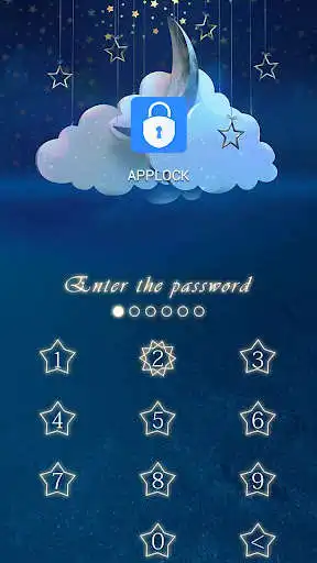 Play APK AppLock Theme Good Night  and enjoy AppLock Theme Good Night with UptoPlay com.eosapplock.he.goodnight
