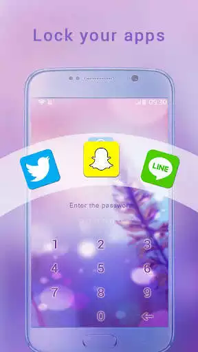 Play AppLock Theme Lavender  and enjoy AppLock Theme Lavender with UptoPlay