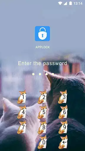 Play AppLock Theme Lovely Cat as an online game AppLock Theme Lovely Cat with UptoPlay