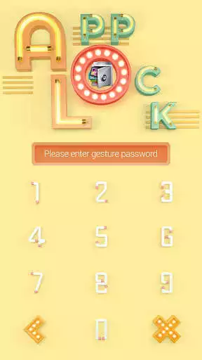 Play Applock Theme Neon