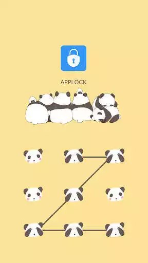 Play Applock Theme Panda