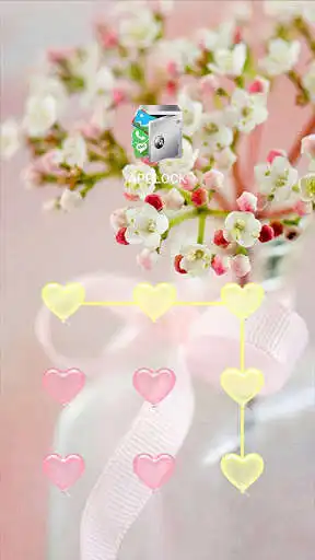 Play APK AppLock Theme Pink Flowers  and enjoy AppLock Theme Pink Flowers with UptoPlay com.eosapplock.li.pinkflower