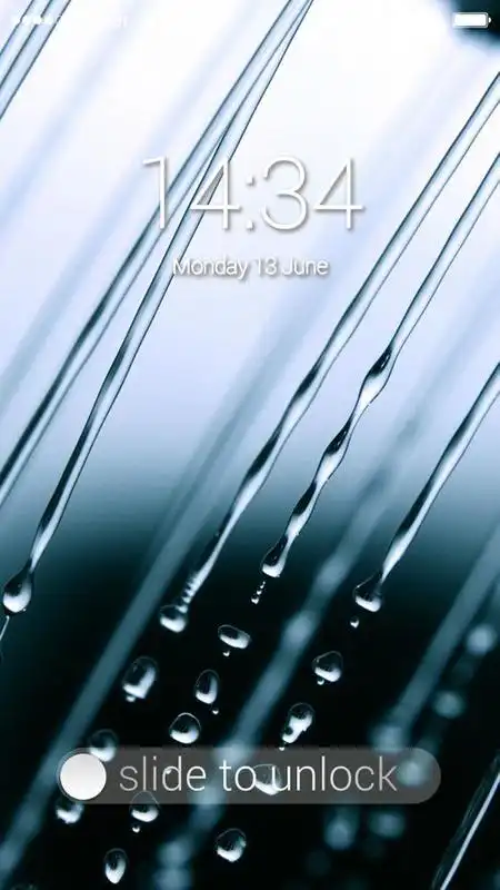 Play AppLock Theme Rain Drops